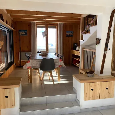 Chalet Mont Milo, Spacieux, 5ch, Sauna, Billard, Babyfoot, Borne De Recharge Electrique